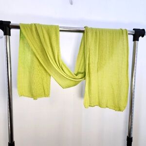 Lime Green Scarf